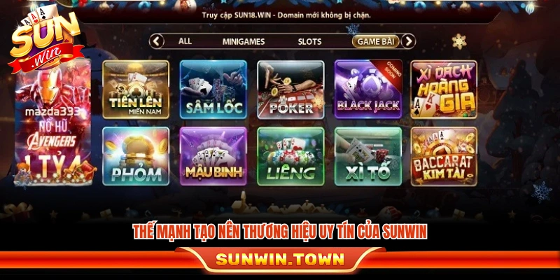 Những ưu điểm nổi bật giúp Sunwin trở thành thương hiệu uy tín