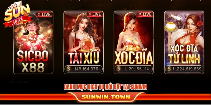 Danh sách những dịch vụ nổi bật tại hệ thống 